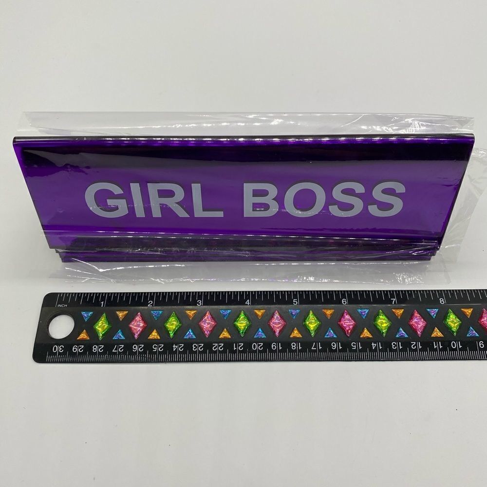 πΒ β¨β¨GirlβBossβDeskβSignβ¨π«βSetβofβ4π«β¨ - Picture 4 of 5